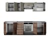 Keukenset Houston 1138 (Donkere eik + Licht eiken)