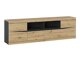 TV-meubel Venlori 122 (Antraciet + Artisan eiken)