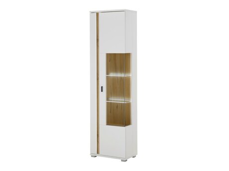 Étagère Avimavi 100 (Blanc + Chêne wotan)