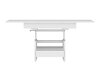 Transformeerbare salontafel Ontario 120 (Wit)