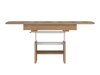 Transformeerbare salontafel Ontario 121 (Eiken)