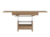 Transforming salontafel Ontario 120 (Eiken)
