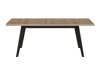 Masă Ontario 126 (Negru + Hickory stejar)