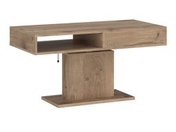 Mesa de centro extensível Ontario 124 (Carvalho escuro)