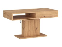 Raztegljiva klubska mizica Ontario 124 (Artisan hrast)