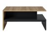 Salontafel Ontario 127 (Matzwart + Catania eiken)