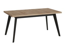 Table Ontario 126 (Noir + Hickory chêne)