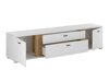 TV-bord Avimavi 105 (Hvid + Wotan eg)