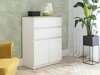 Ladekast Catelbi 104 (Wit + Eiken)