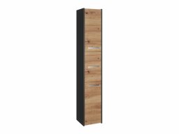 Staand badkamermeubel Mandeville 249 (Antraciet + Artisan eiken)