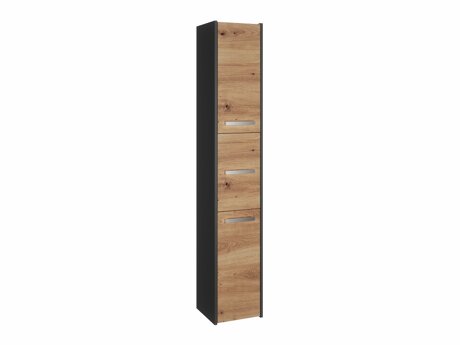 Staand badkamermeubel Mandeville 249 (Antraciet + Artisan eiken)