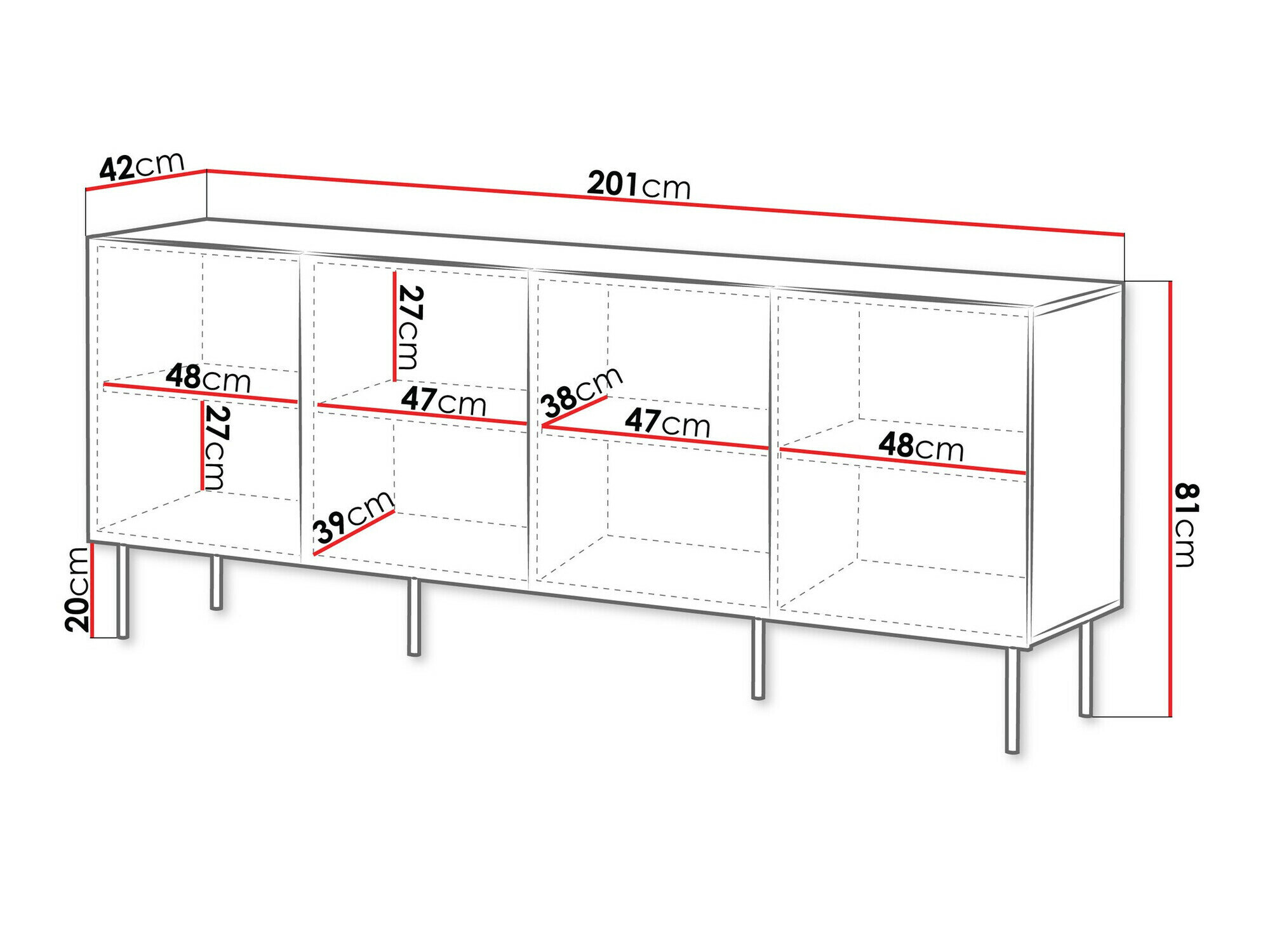 Dressoir Fama