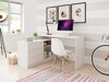 Hoekbureau Kingston 130 (Wit)