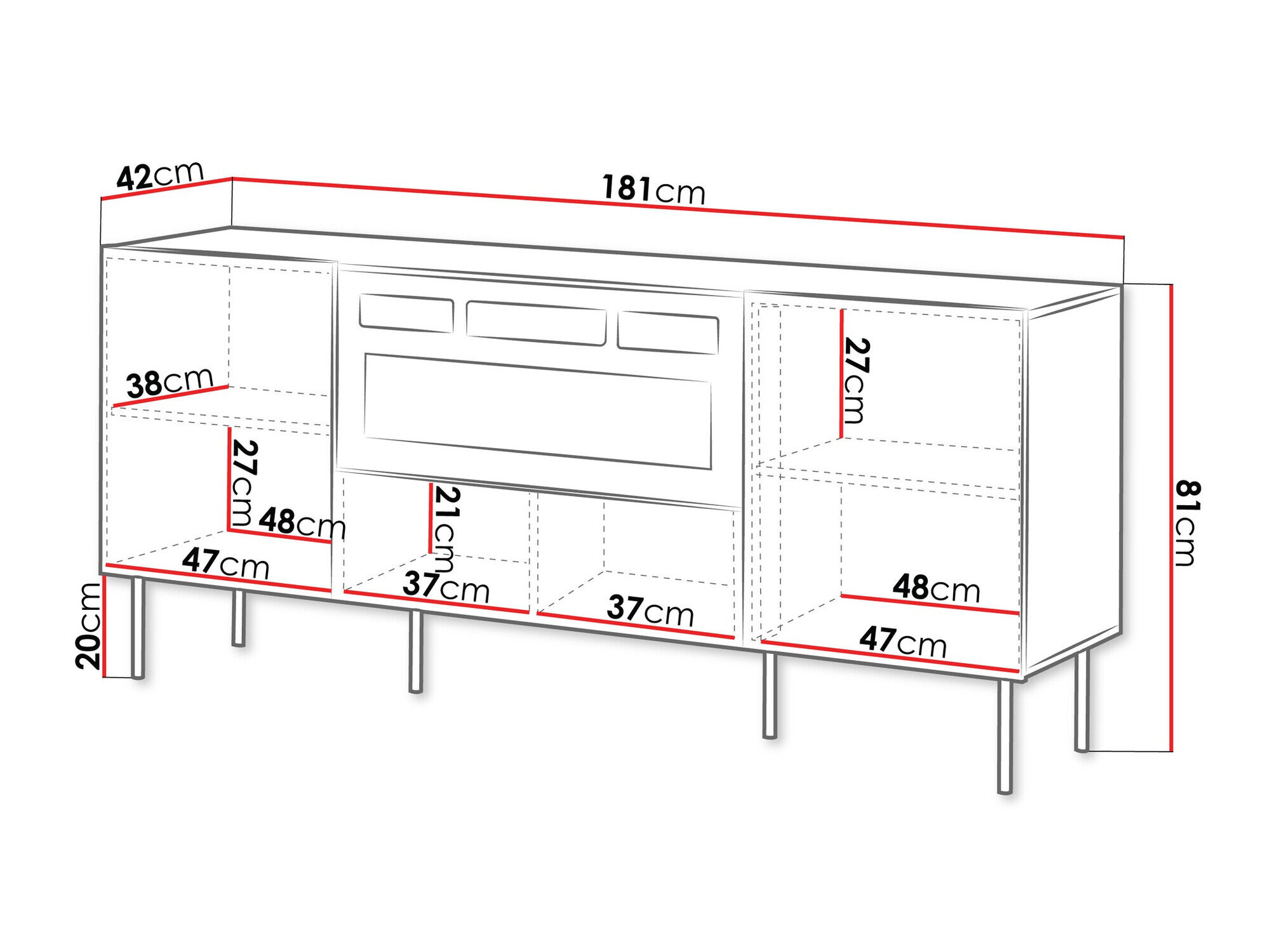 Dressoir Fama I