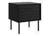 Set noćnih ormarića Flosoru 106 (Crna)
