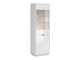 Boekenkast Fivale 102 (Glanzend wit + Wit)