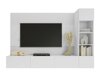 Elutoa komplekt Comfivo Salix II (Valge + Valge marmor)
