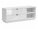 TV galds Fivale 104 (Glancēts balts + Balts)
