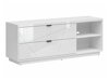 TV-meubel Fivale 104 (Glanzend wit + Wit)