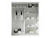 Armoire Closico 112 (Chêne foncé)