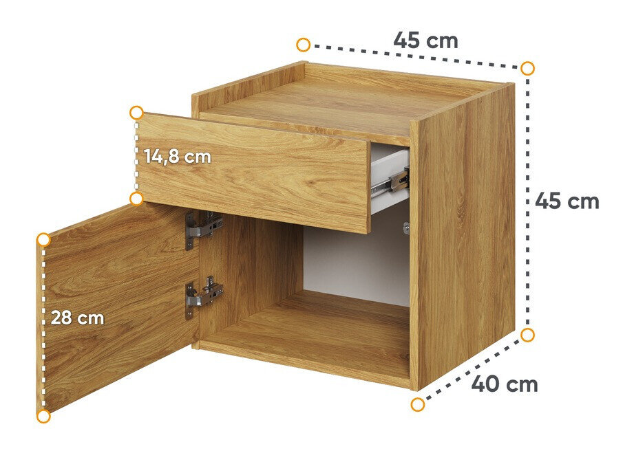 Sengebord Orlbale 141