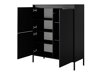 Dressoir Romfele 100 (Zwart)