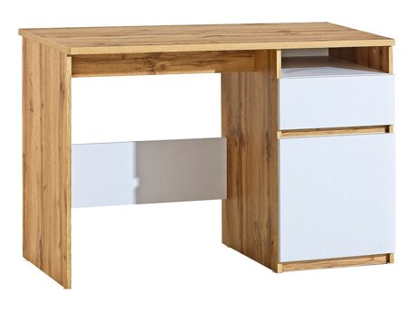 Skrivebord Evaropha 106 (Wotan eg + Hvid)