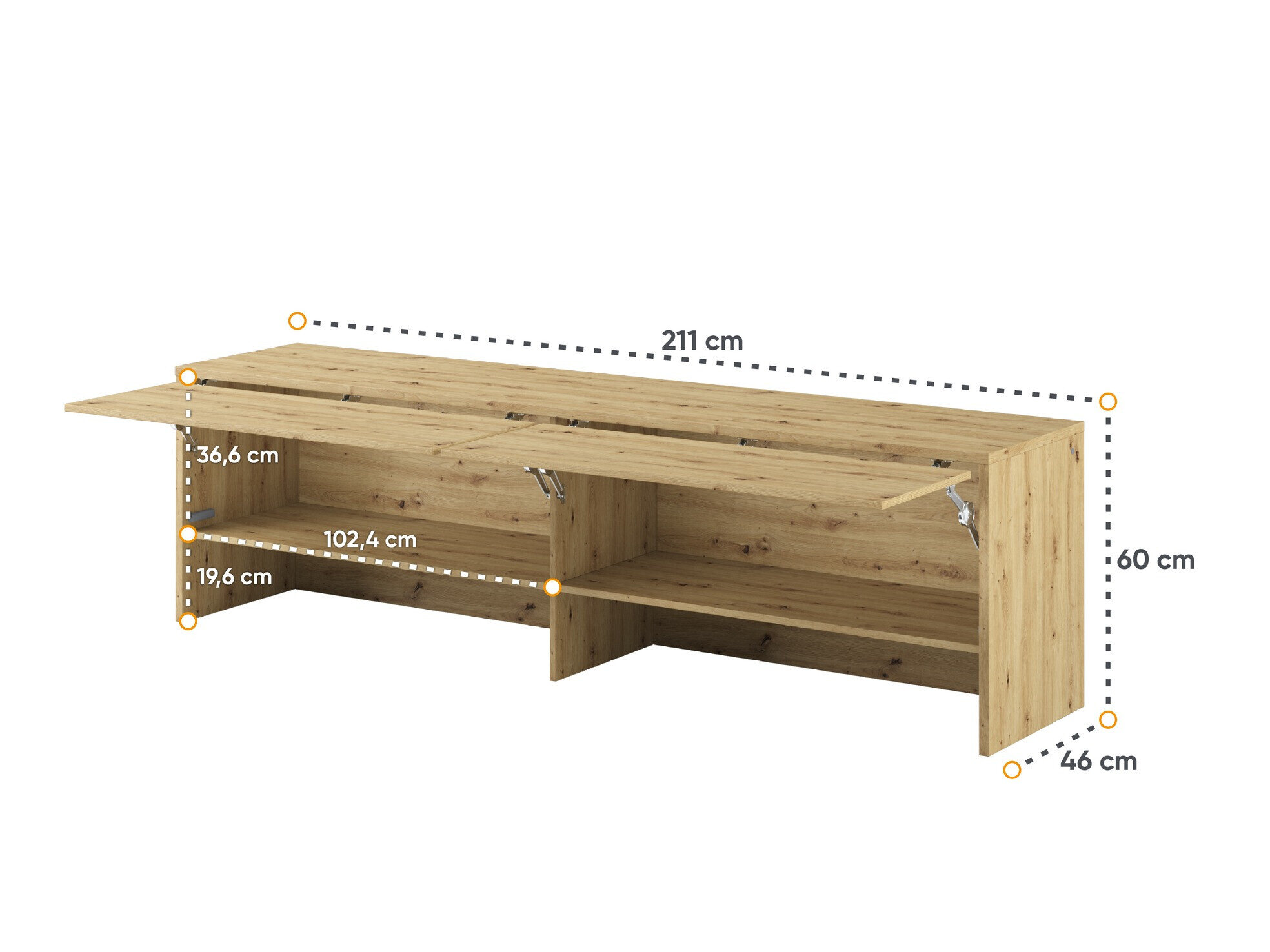 Skænk Concept Pro Lenart III (Artisan eg)