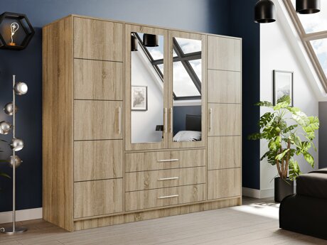 Garderobeskab Dortivu (Sonoma eg)