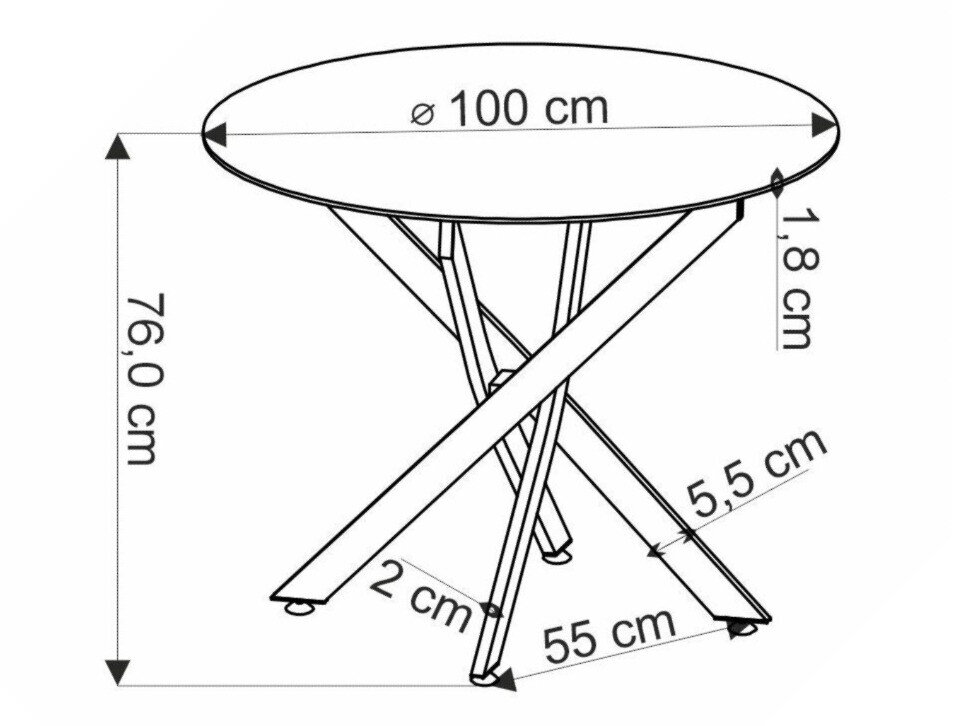 Spisestuesæt Houston 1773