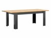 Table Sordoro 122 (Graphite + Chêne Artisan)