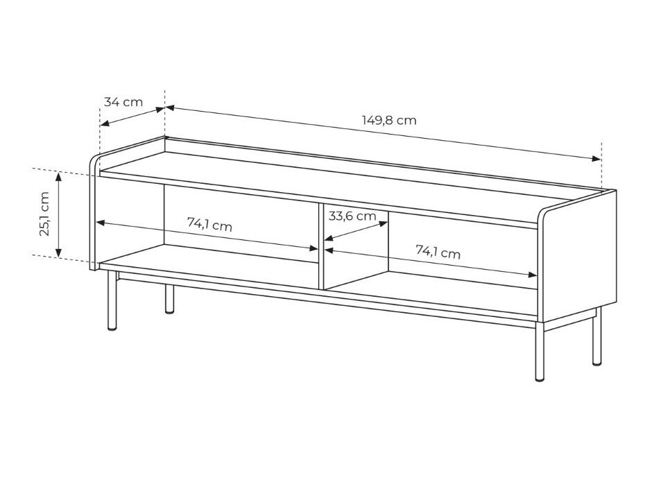 TV staliukas Cortoli 103