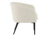 Fauteuil Dallas 1706 (Wit + Zwart)