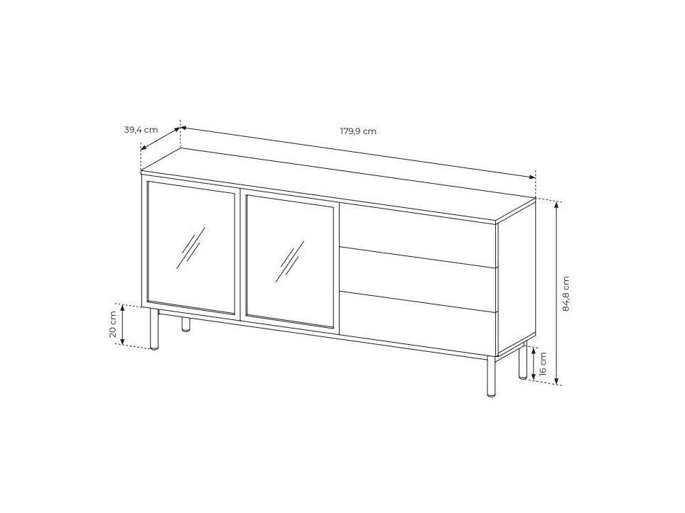 Komoda Livmave 103
