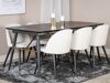 Stoel Dallas 136 (Beige + Zwart)