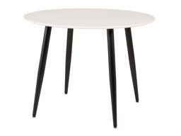 Tafel Dallas 126 (Wit + Zwart)