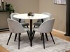 Tafel Dallas 126 (Wit + Zwart)