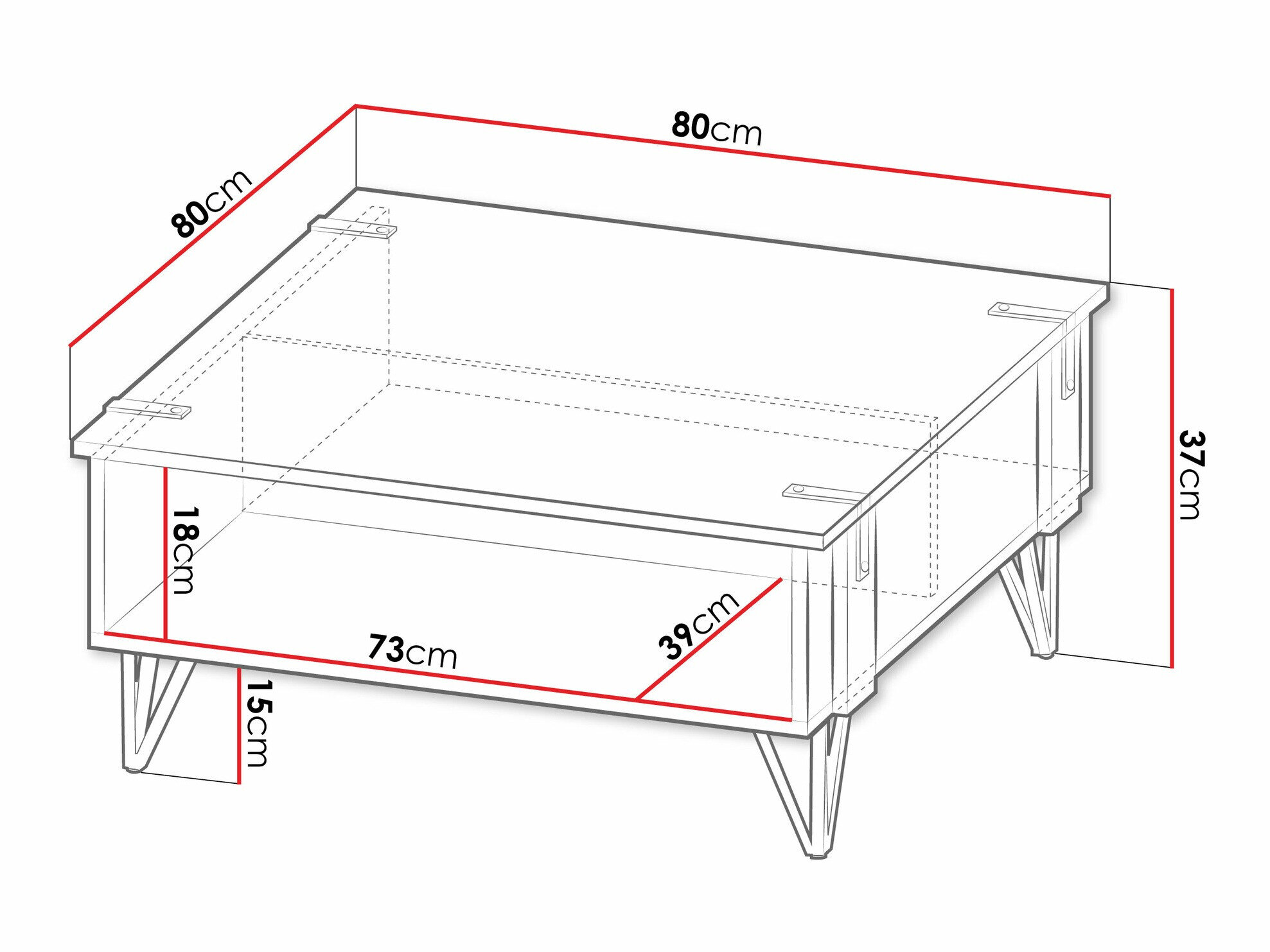 Salontafel Domdele 111