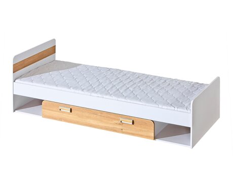 Voodi Ophmora 112 (Tamm + Valge)
