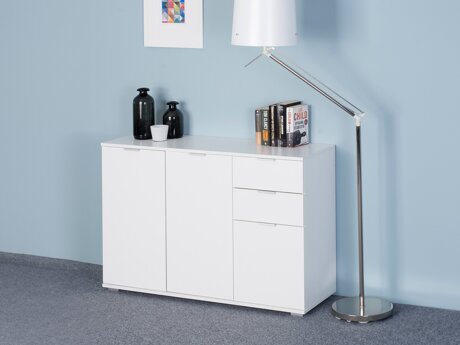 Kommode Bristol 131 (Hvid)