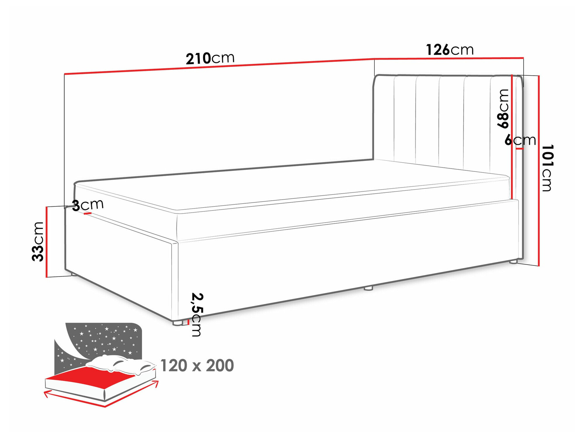 Легло Mormavu 111 (Cloud 03)