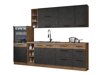 Set de bucătărie modular Wood Grey 137