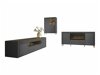 Stuemøbelsæt Mormavu 115 (Mat sort)
