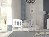 Bed Aurora 126 (Wit)