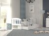 Bed Aurora 126 (Wit)