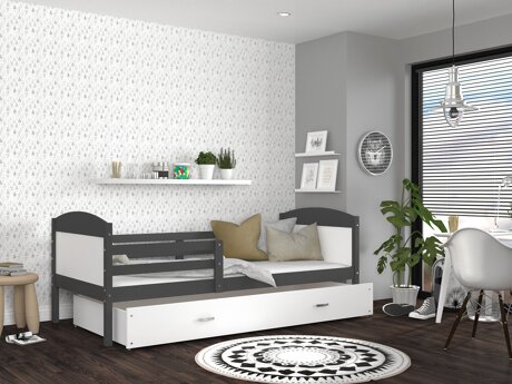 Bed Aurora 129 (Grijs)