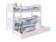 Stapelbed Aurora 101 (Roze)