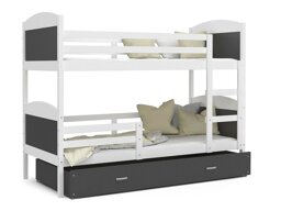 Stapelbed Aurora 102 (Grijs)