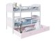 Stapelbed Aurora 102 (Roze)