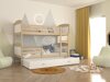 Stapelbed Aurora 102 (Wit)